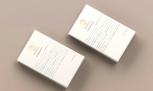 registration cards, εκτυπώσεις για ξενοδοχεία